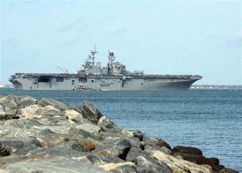 Video: USS Bataan Leaves for Deployment