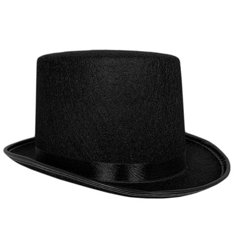 Buy Top Hat Black Felt | One Size Magician Hat Costume | DIY Steampunk ...