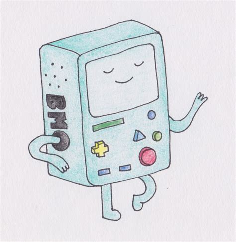 Dancing BMO Drawing by sophiemai on DeviantArt