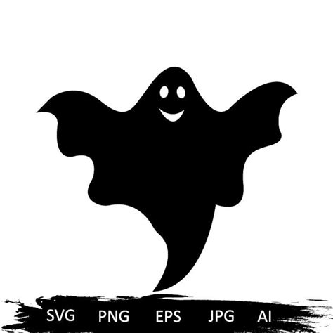 Ghost Svg, Halloween Svg, Simple Ghost Svg, Spooky Svg, Cute Ghost Svg ...