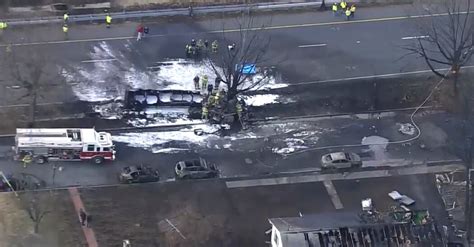 Driver Killed After Tanker Overturns and Explodes in Maryland - The New ...