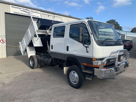 2005 MITSUBISHI CANTER FG 4X4 CREW CAB TIPPER - JTMD5170740 - JUST TRUCKS