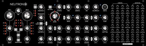 Behringer Neutron w/ Graydon Audio Faceplate - Eurorack Module on ModularGrid