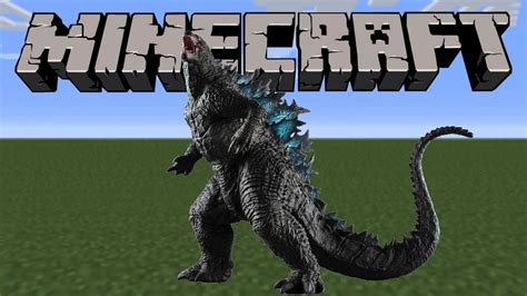 Minecraft Building Godzilla - YouTube