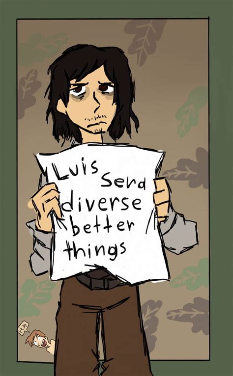 Luis Sera deserves better things by JustALittleAmerican on DeviantArt