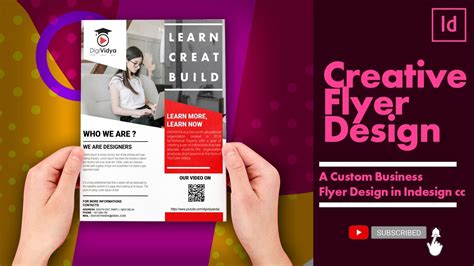 How to creating a Flyer Design | Adobe InDesign cc - YouTube