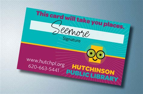 My Library Card | Hutchinson Public Library