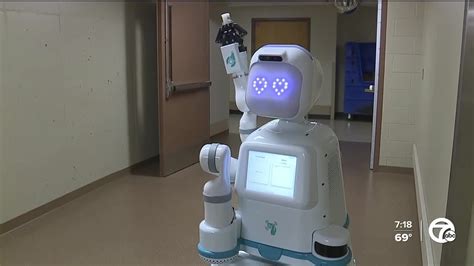 Meet Moxi! A robot helping Trinity Health nurses with everyday tasks ...