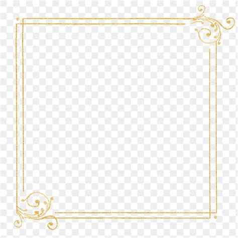 Gold filigree frame border png | free image by rawpixel.com / HwangMangjoo | Gold border design ...