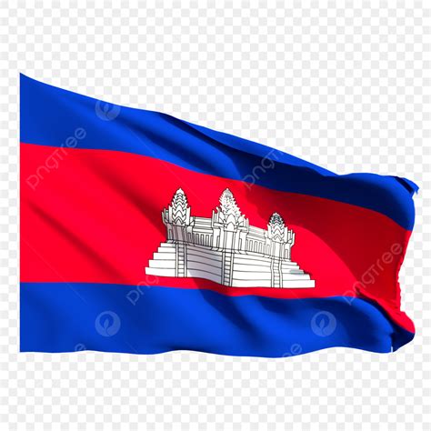 Cambodia Flag Clipart PNG Images, Cambodia Flag Waving, Cambodia Flag, Cambodia Flag Waving ...