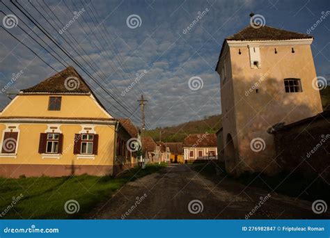 Biertan a Very Beautiful Medieval Village in Transylvania, Romania. Editorial Photography ...