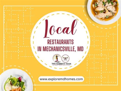 Local Restaurants in Mechanicsville, Maryland