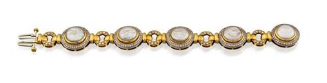 Elizabeth Gage Pearl and Diamond Bracelet - Bracelets/Bangles - Jewellery