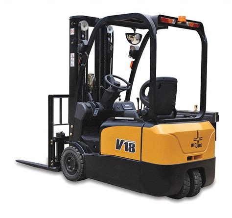 BIG JOE, 3,500 lb Load Capacity, 189 in Lifting Ht Max., Counterbalanced Rider Forklift - 32H820 ...