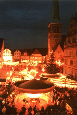 Weihnachtsmarkt in Hameln 2004