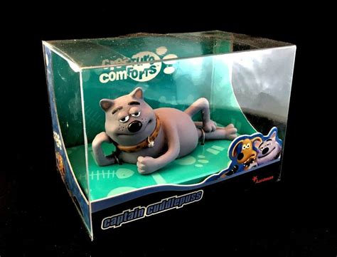 Aardman 2004 Creature Comforts BNIB Captain Cuddlepuss Kitty Cat - So cool! #VinylFigureinBox ...