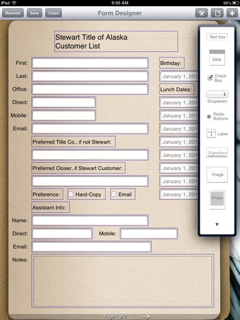 Key Features | Form Connections