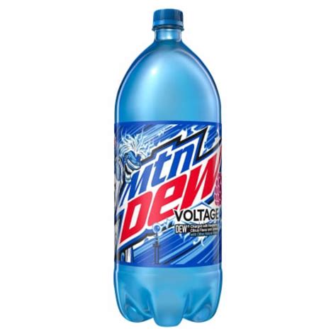 Mountain Dew Voltage® with Raspberry Citrus Flavor Soda Bottle, 2 liter - Kroger