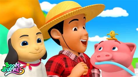 Farmer In The Dell, Cartoon Videos + More Kindergarten Rhymes for Kids - YouTube