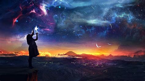 Caos world digital art, landscape, fantasy art, artwork, Fondo de ...