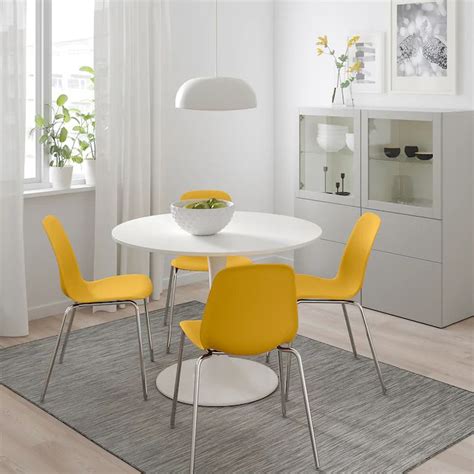 DOCKSTA Table - white/white - IKEA | Ikea small dining table, Small ...