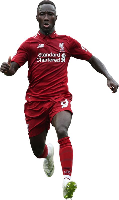 Naby Keita Liverpool football render - FootyRenders