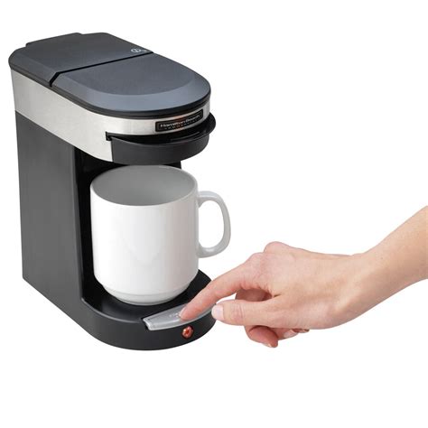 Hamilton Beach HDC200S Stainless Steel Single Serving Pod Coffee Maker - 120V, 500W