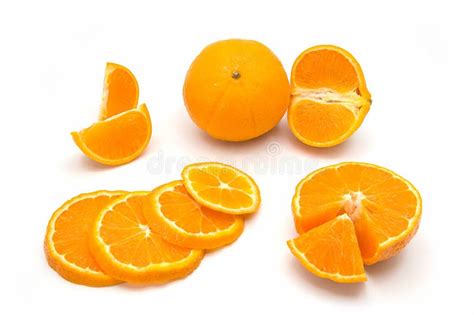 Orange Fruit on White Background Stock Photo - Image of background, nutrition: 78342274