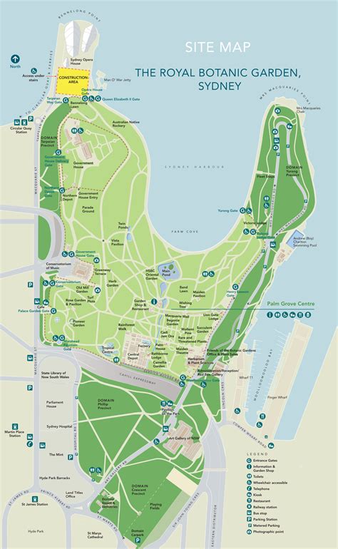 Royal botanic garden sydney map – Artofit