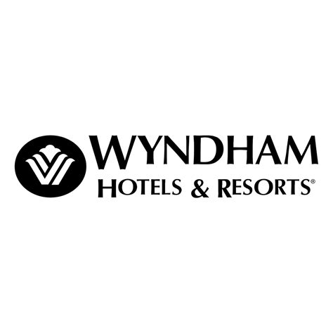 Wyndham Hotels & Resorts Logo Black and White – Brands Logos