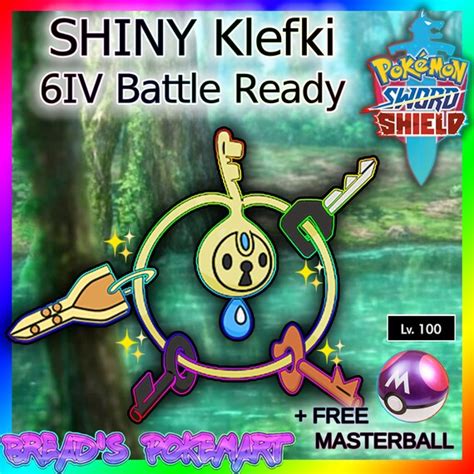 Pokemon Sword and Shield // Ultra Shiny KLEFKI 6IV // Ready - Etsy