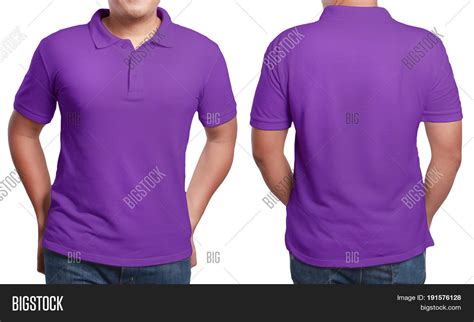 Purple Polo T-shirt Image & Photo (Free Trial) | Bigstock