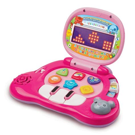 Vtech Baby's Light-Up Laptop (Pink) - Walmart.com - Walmart.com