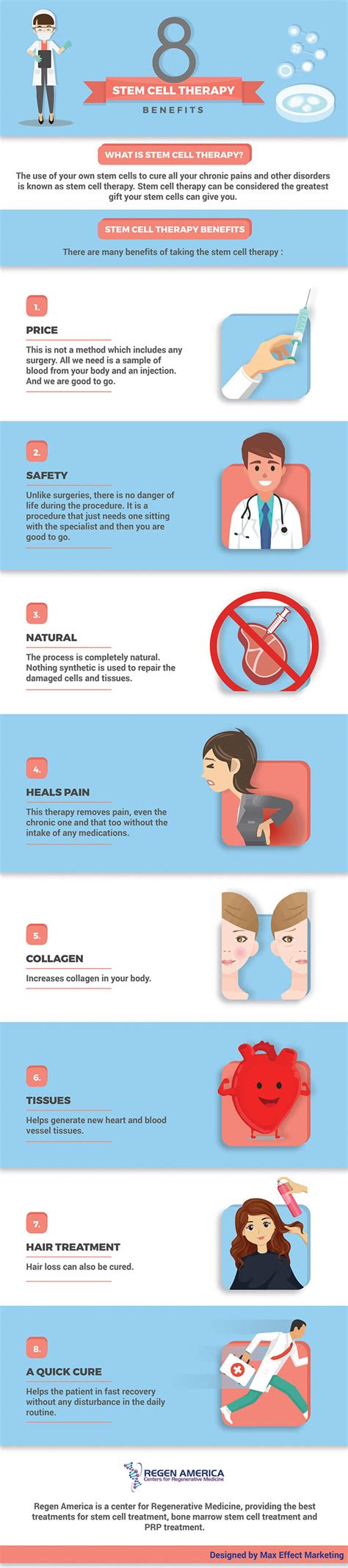 8 Impressive Stem Cell Therapy Benefits [INFOGRAPHIC]