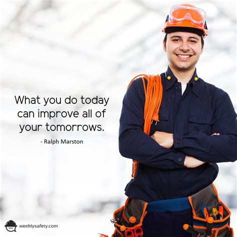 All Safety Quotes Courtesy of the Team at Weeklysafety.com | Safety quotes, Occupational health ...