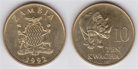 Zambian 10 kwacha coin | Currency Wiki | Fandom