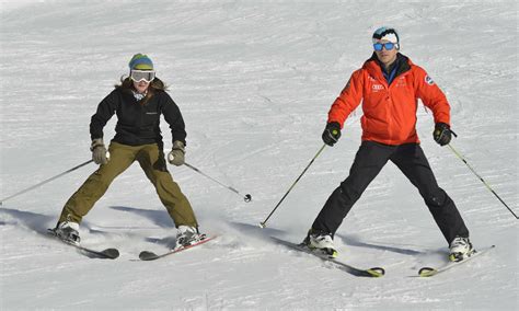 How To Stop On Skis For Beginners : How To Slow Yourself Down On A ...