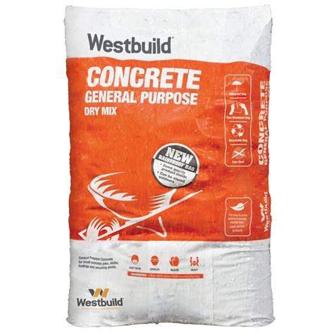 Westbuild General Purpose Dry Mix Concrete 20kg