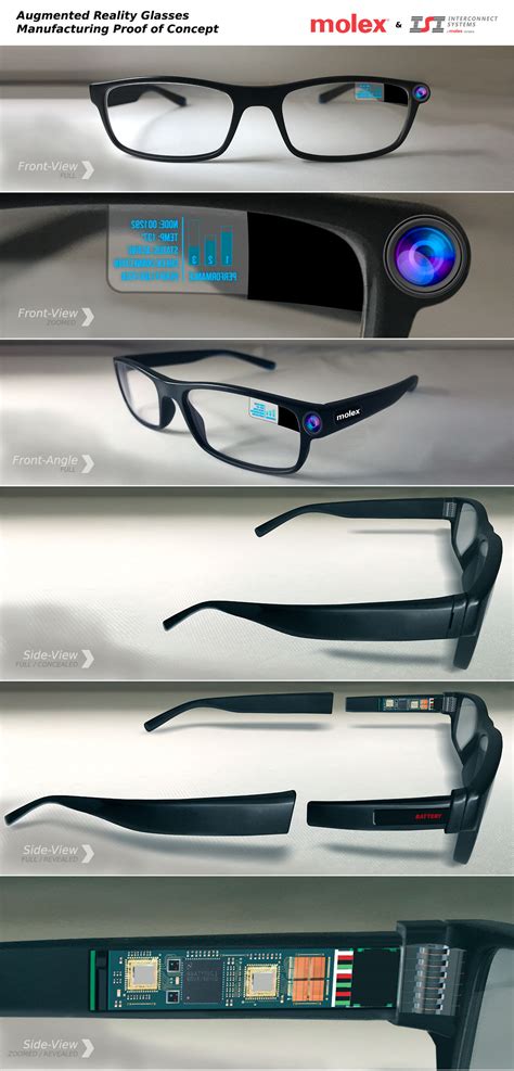 Augmented Reality Glasses Proof of Concept on Behance