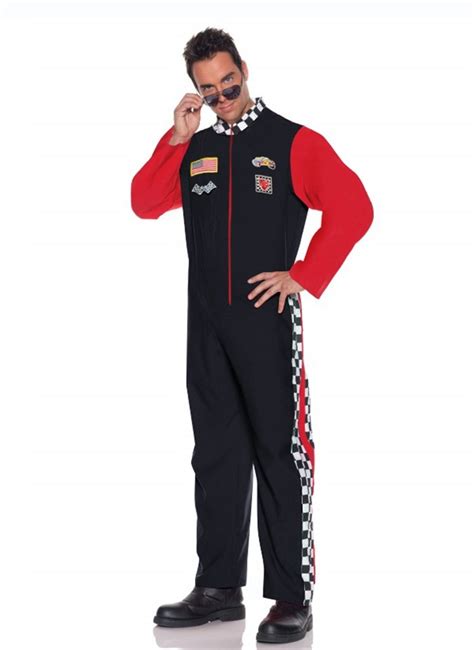 Mens Car Racer Racing Sport Driver Costume - Racing Costume - Sports ...