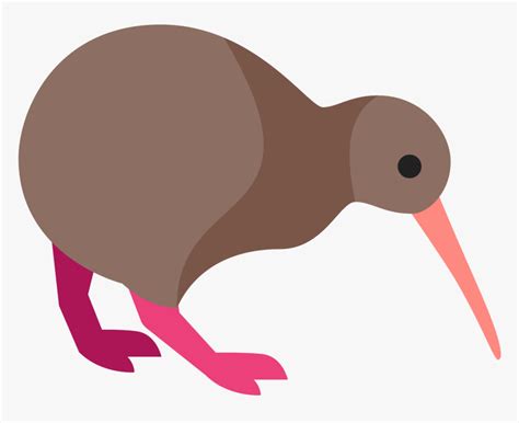 Transparent Kiwi Clipart - Kiwi Bird Icon Png, Png Download - kindpng