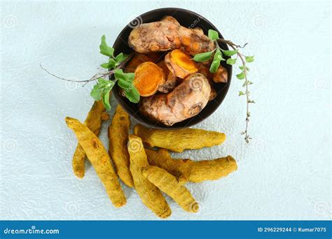 Kacchi Haldi or Raw Turmeric, Indian Spice Stock Photo - Image of haldi, indian: 296229244