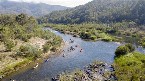 Rafters in the river 01 stock photo. Image of exercise - 133527450