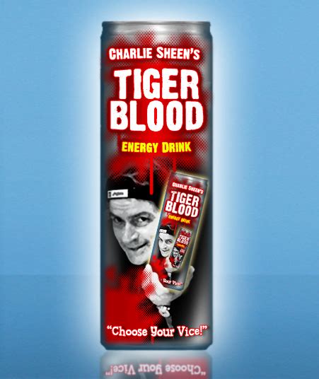 Charlie Sheen's Tiger Blood Energy Drink | Foodiggity