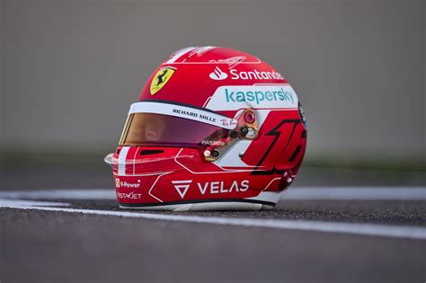 In pictures: Charles Leclerc's new Ferrari helmet design for 2022 F1 season