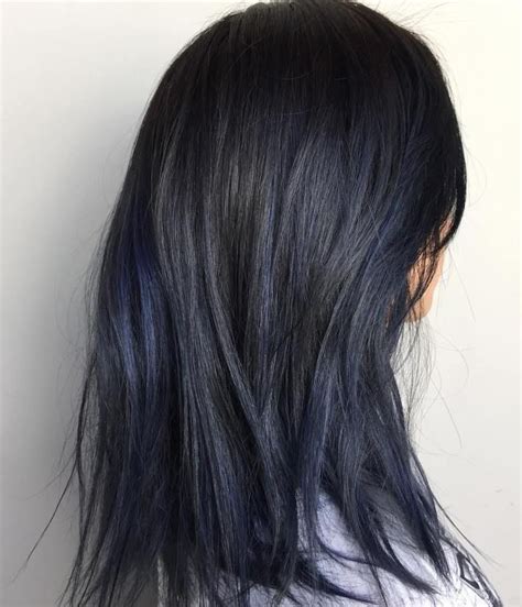 Blue Black Hair: How to Get It Right Blue Black Hair Dye, Blue Brown ...