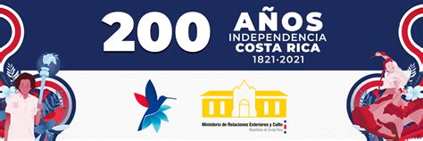 Bicentenario de la Independencia de Costa Rica - Embajada de Costa Rica