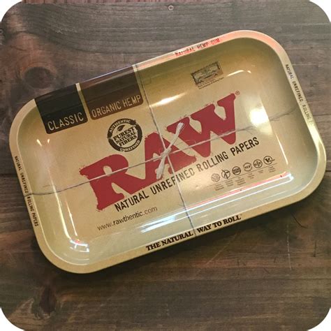 Raw Rolling Tray- Medium Size - Sunflower Pipes Brooklyn’s Best Smoke Shop