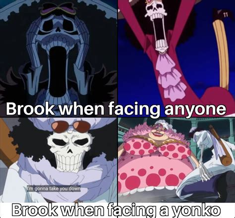 Brook is built different : r/MemePiece