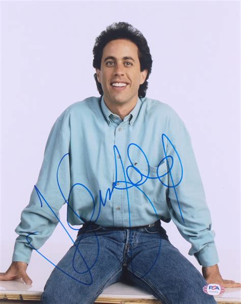 Jerry Seinfeld Signed "Seinfeld" 11x14 Photo (PSA COA) | Pristine Auction